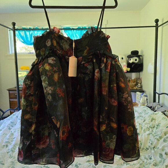 Selkie Rosebud Dress in Nightcap print (NWT) - Picture 2 of 6